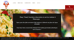 Desktop Screenshot of danyviand-boucherie.com